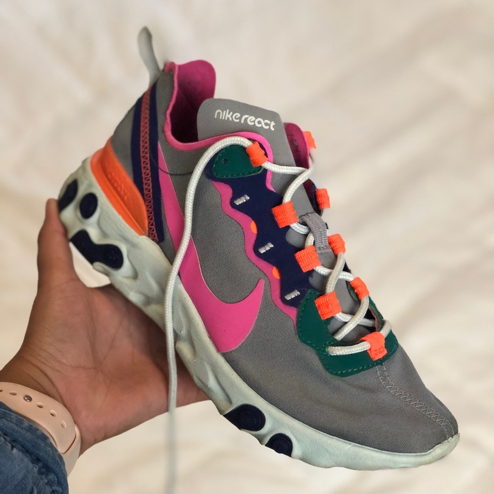 Nike React Element 55 Wolf Grey